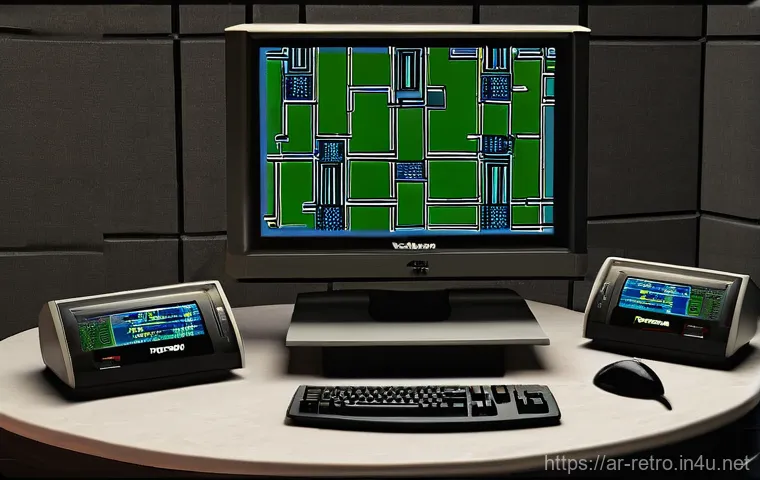1990년대 컴퓨터 사양과 게임 호환성 - **Prompt 1: The Pentium Upgrade - A Moment of Triumph** "A candid, slightly warm-toned photograp...